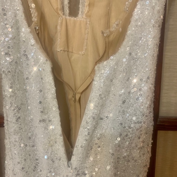 Stunning Berta sequin Runway Sample wedding gown 2 17-205 - Picture 12 of 16